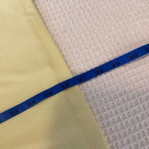 Ladies Calia‎ Carrie Underwood 1/4 snap sleeveless Top lemon Chiffon yellow 2XL - Picture 8 of 8